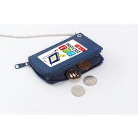レイメイ藤井 小銭入れ付き単パス(鎖付き) ブルー GLP9006A 1個