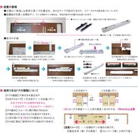 サヌキ 引き戸用ドア音ケア オフホワイト SC-100 WH 1個