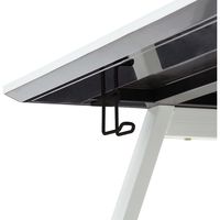 オカムラ VILLAGE VD-Aデスク 専用 かばんフック ブラック 8VABFC Z25 1個（取寄品）