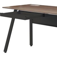 オカムラ VILLAGE VD-Aデスク 専用 中央引出し 幅527×奥行469×高さ45mm ブラック 8VA3DR Z25 1台（取寄品）