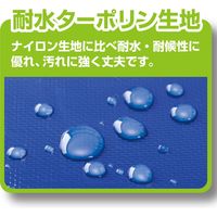 マグエックス 耐水メールバッグ タフブロック B4 青（マチあり） MPO-B4B-D 1袋