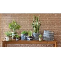 東谷 ファブリックプランター 約幅150×奥行150×高さ160mm ネイビー TTZ-521NV 1個（直送品）