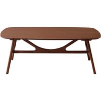 東谷 センターテーブル 幅1100×奥行500×高さ400mm ブラウン VET-628 1台（直送品）