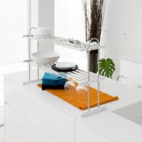 田窪工業所 キッチン収納棚 伸縮置棚 2段 52~91cm PP2-90L 1台