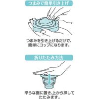 マーナ たためるコップと歯ブラシセット フラワー・LP B015LP 1セット(6個)（直送品）