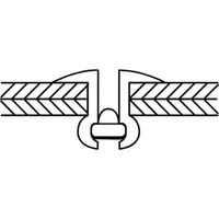 ロブテックス ブラインドリベットラージフランジアルミニウム／スチール製（30本入）エコパック NSA54LFMP 1パック