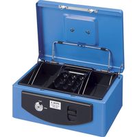 ライオン事務器 手提金庫 HSー95 ブルー(B) 22103 1台