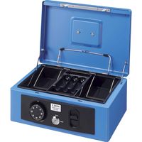 ライオン事務器 手提金庫 HSー93 ブルー(B) 22101 1台