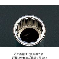 エスコ 1/4”DR ソケットセット EA618-13A 1セット（直送品）