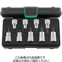 エスコ 1/2”DR/M5~M14 RiveーCVビットソケット EA617ZP-200 1セット（直送品）