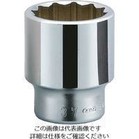 エスコ 3/4”DRx85mm ソケット EA618SD-85 1個（直送品）