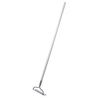 エスコ 195x1340mm ガーデンレーキ(アルミ柄/3本組) EA650RB-11A 1組（直送品）