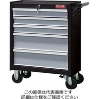 エスコ 570x345x 779mm/ 5段 ツールワゴン EA956FD-1A 1台（直送品）