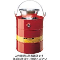 エスコ φ295x425mm/19L オイルドレン缶 EA991JR-32 1個（直送品）