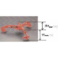 エスコ 30・55ガロン(200L)用 ドラム缶リフター EA984DR-18 1台（直送品）
