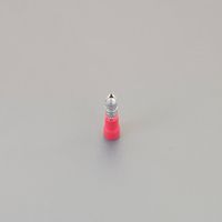 エスコ 0.5ー1.0mm2 [差込形] ピン端子(雄/100個) EA538MF-31 1セット(400個:100個×4パック)（直送品）