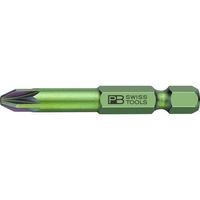 エスコ PZ1x50mm [Pozidriv]ドライバービット EA611PD-21 1セット(10本)（直送品）