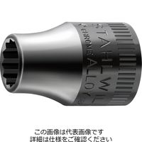 エスコ 3/8”DRx5/16” スプラインソケット EA617YP-227 1セット(3個)（直送品）