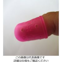 エスコ φ16mm ゴム製シンブル(ピンク/2個入) EA916JK-77 1セット(40個:2個×20パック)（直送品）