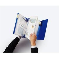 コクヨ クリヤーホルダーファイル<KaTaSu>(ワイド) フ-KCW5720B 1セット(5冊)