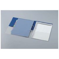 コクヨ キャンパス プリントもとじやすい2穴ルーズリーフバインダー ル-PP158B 1セット(5冊)