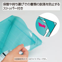 コクヨ ハードクリヤーホルダー<モッテ>(A4サイズ) フ-LMD750V 1セット(1枚×15)