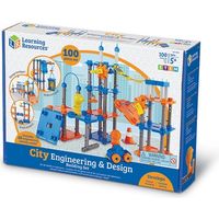 Learning Resources STEM エンジニアリング＆デザインビルディングセット シティ 765023828436（直送品）