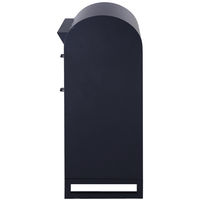 【軒先渡し】ヤマソロ Neville ネビル スタンドポスト 宅配ボックス ブラック 幅450mm 1台（直送品）