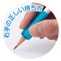 右手用プニュグリップ 4本 鉛筆・ペン用 RB020 クツワ