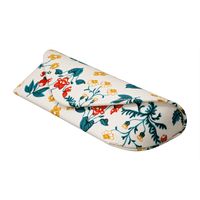 パール メガネケース HY-2 花柄 ライトグレー 092741 092741（直送品）