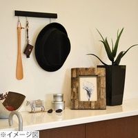 若井産業 カケレール木目調ブラック 100cm KLM100K 1個