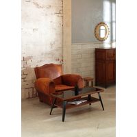 【軒先渡し】 あずま工芸 TOCOM カードル リビングテーブル 幅900×奥行500×高さ400mm ダークブラウン 1台（直送品）