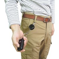 中林製作所 キーバックリール 太PE 80cm キーホルダー付き KR-02 1個