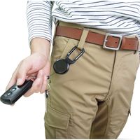 【キーホルダー】中林製作所　キーバックリール　カラビナ付き　太PE　120cm　KR-04　1個