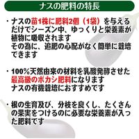 渡辺泰 乳酸発酵 ナスの肥料 2個入り（50g） WTLP-200276 1セット（6袋入）（直送品）