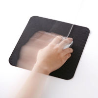 サンワサプライ 静電気除去マウスパッド ブラック 静電気除電機能付/抗菌・消臭作用 MPD-SE1BK 1枚（わけあり品）