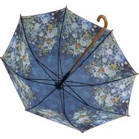 ユーパワー 名画木製ジャンプ傘（ルノワール「大きな花瓶」） AU-02208（直送品）