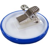 アイ・エス 丸型名札 青 INM-MN-BU 1セット(10個)