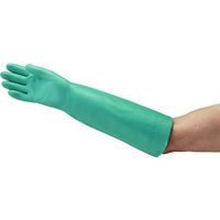 アンセル 耐溶剤作業手袋 アルファテック ソルベックス厚手ロング 37ー185 XLサイズ 37-185-10 1双（直送品）