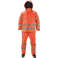 トラスコ中山 TRUSCO ゴアテックス高視認制電レインウェア(上着のみ) オレンジ M GXHW-M-OR 1着 161-1815（直送品）