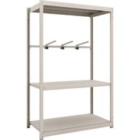 TRUSCO スチールラック M1.5型軽中量棚 1160X595X1800 3段 アーム1段 単体 M1.5-6463-A1 1台（直送品）