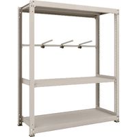TRUSCO スチールラック M3型中量棚 1500X571XH1800 3段 アーム1段 単体 M3-6563-A1 1台(1個)（直送品）