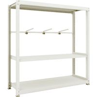 TRUSCO スチールラック M3型中量棚 1800X571XH1800 3段 アーム1段 単体 M3-6663-A1 1台(1個)（直送品）