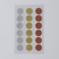 ニトムズ STALOGY マスキングシール丸16mmシャッフルライズ S2237 1パック 146-6237