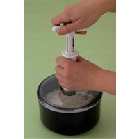 セーブ・インダストリー 竹炭 丸型真空おひつ（新型ポンプ付） SV-3086（直送品）