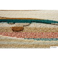 スミノエ ミッキー キャンディラインラグ 130×185cm オレンジ 4549781221083 1枚