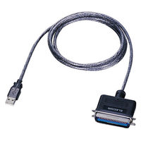 エレコム 変換ケーブル USB（A）-パラレルタイプ 1.8m USB（A）[オス]-パラレル（アンフェノール36ピン）[オス] UC-PGT