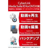 ロジテック DVDドライブ/USB2.0/薄型/オールインワンソフト付/ブラック LDR-PMK8U2VBK 1個 13