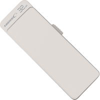 磁気研究所 USB 2.0 フラッシュメモリー 32GB スライド式 ホワイト HDUF127S32G2 1個
