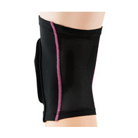 D&M トリコットニーパッド #Dー808 ブラックXピンク L 1個 62-0872-32（直送品）